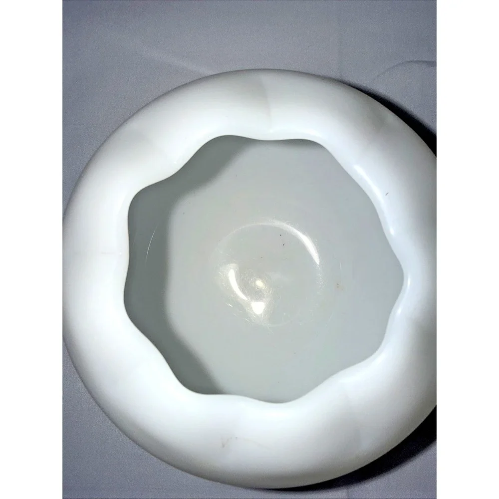 Unmarked vintage white